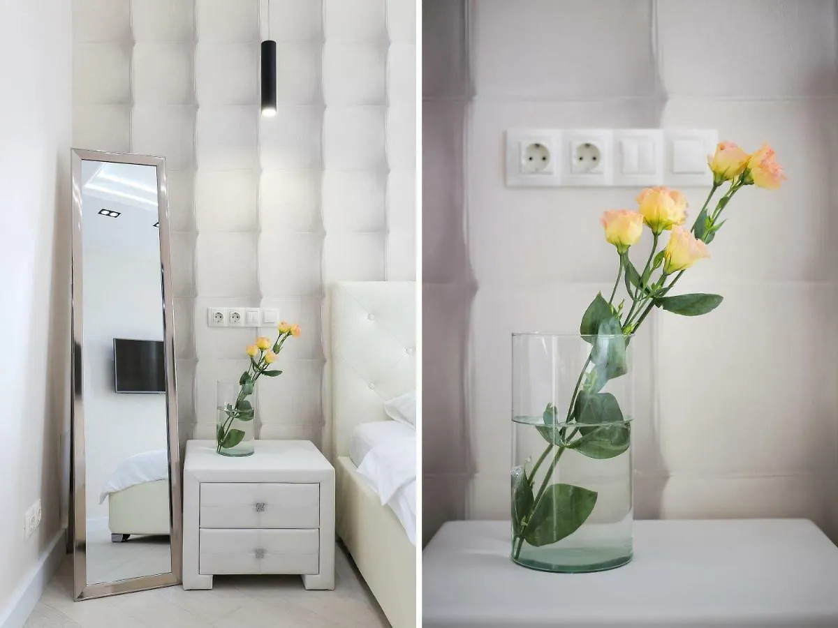 Black&White Apartment In Smart Plaza Kyjev Ukrajina