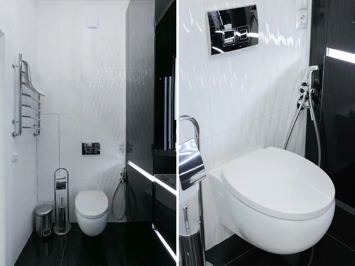 Black&White Apartment In Smart Plaza Kyiv