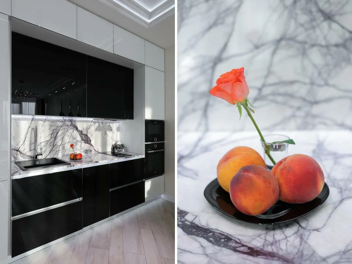 Black&White Apartment In Smart Plaza Kyiv